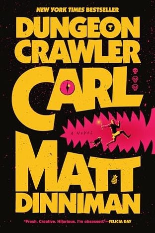 《地牢爬行者卡尔》封面，作者 Matt Dinniman